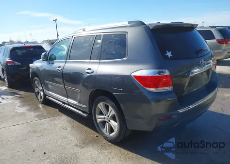 2012 Toyota Highlander Limited V6 z USA, uszkodzony, nr VIN 5TDYK3EH1CS073800